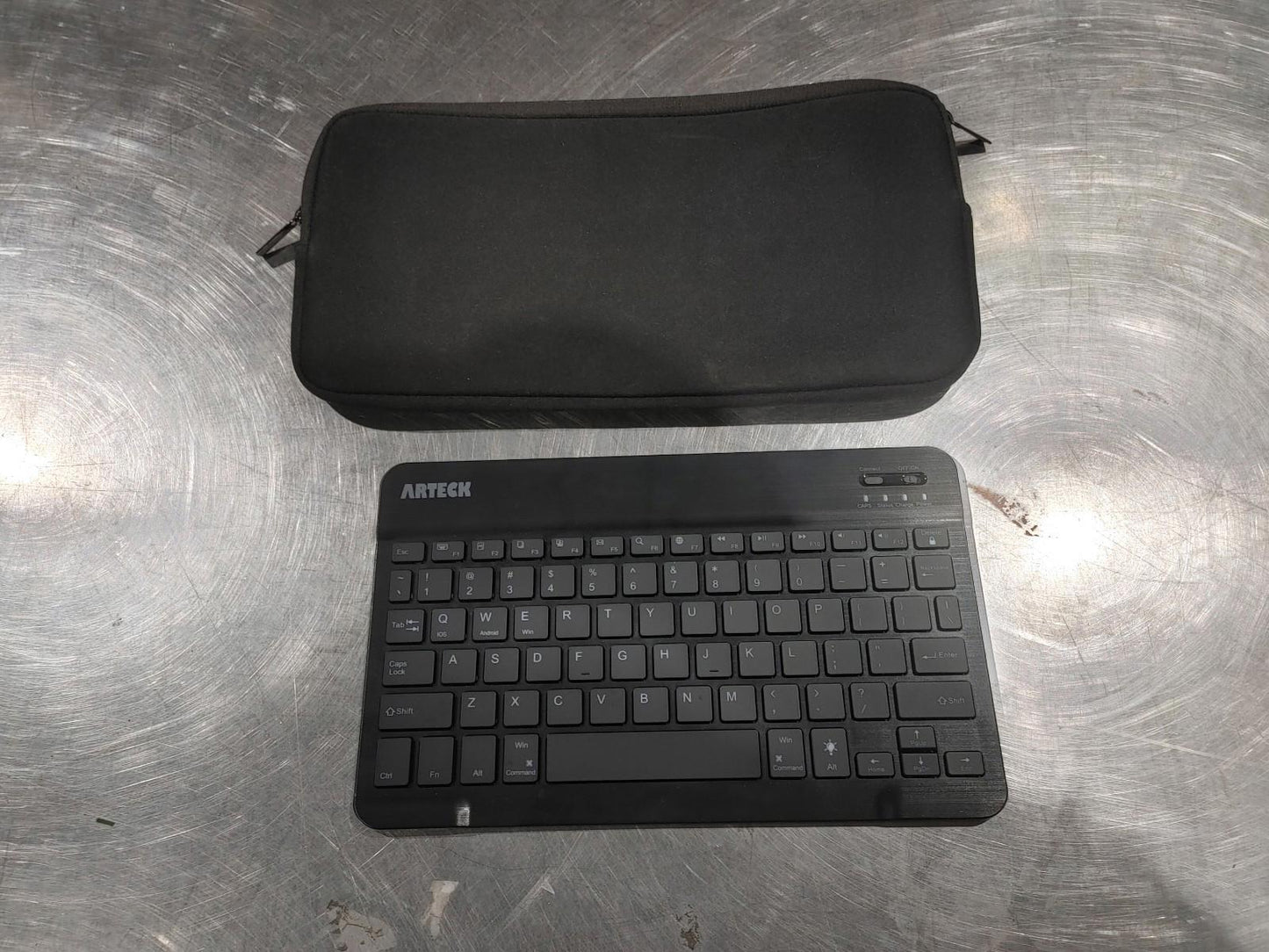 Excellent Condition ARTECK Portable Wireless Keyboard Model HB030B Black Working