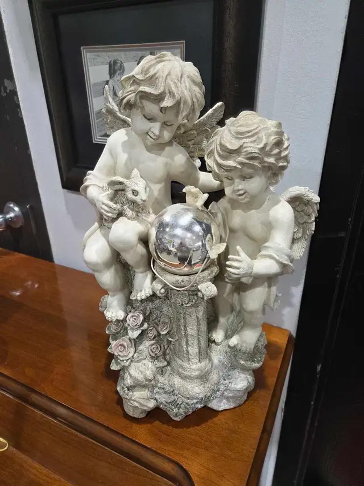 Angel Cherub Statue - 18"