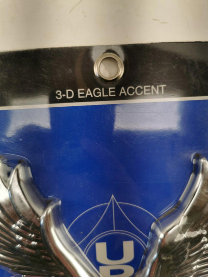 United Pacific Chrome Plastic Flying Eagle Accent - Facing Left