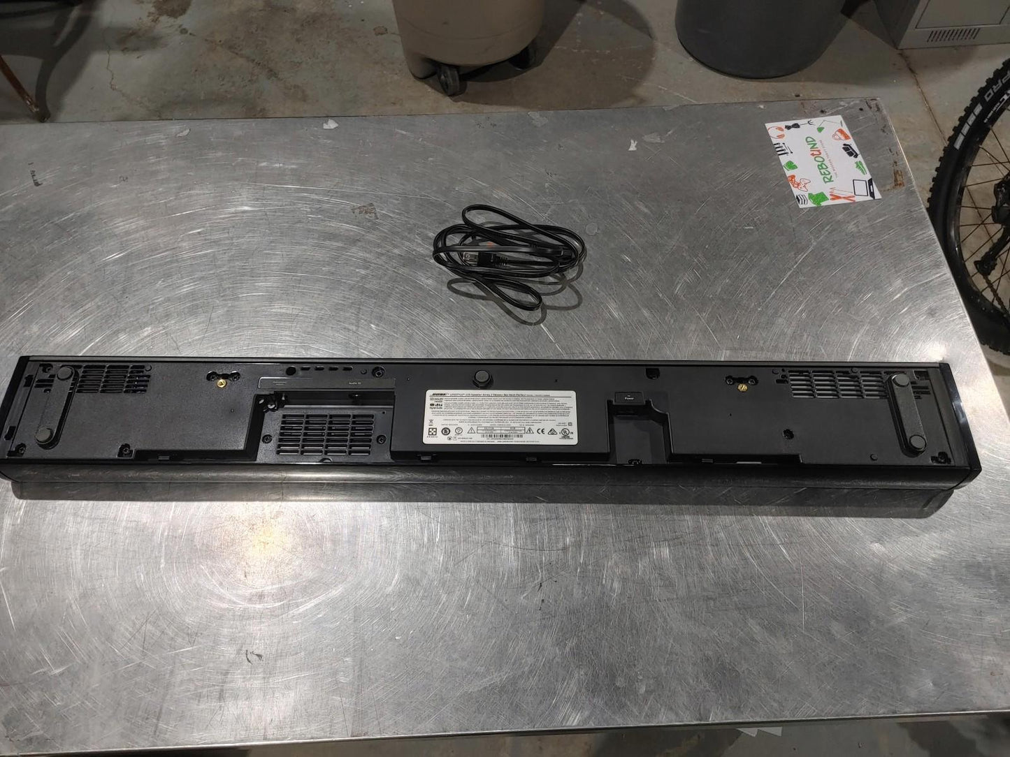 Good Condition Bose LifeStyle 135 Speaker Array With Cable Black Untested