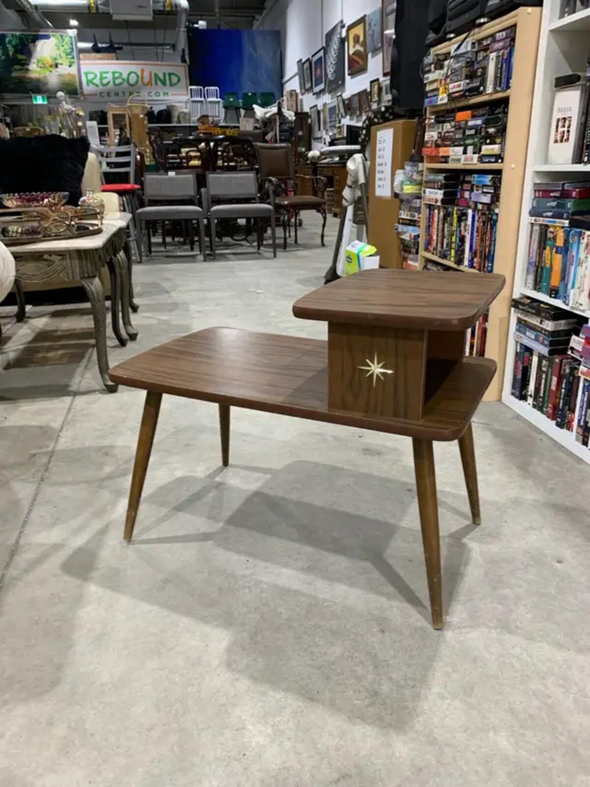 MCM Step Side Table