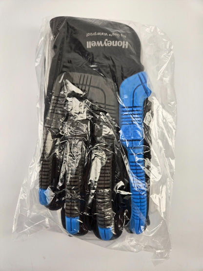 Honeywell Blue Rig Dog Xtreme Gloves, ANSI A6, Slip-On, 10/XL