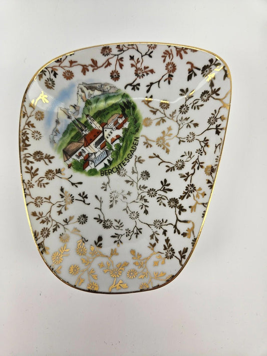 Vintage 4" Berchtesgaden Plate. Made in Bavaria, Germany