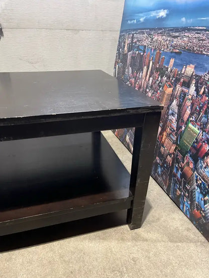 Vintage solid wood coffee table