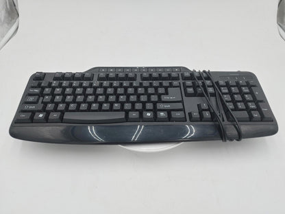 Excellent Condition Staples Keyboard Model 22406 (LK-650U) Black Tested Working