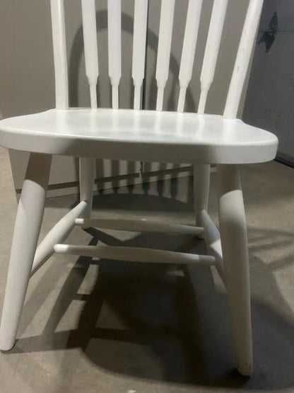 Single White Dining Chair