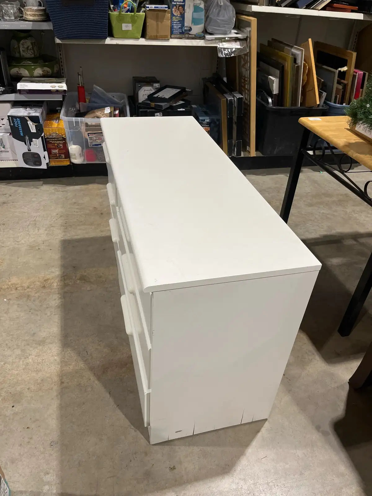 White Dresser