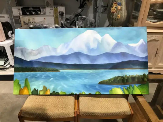 Siegel Mount Robson Painting