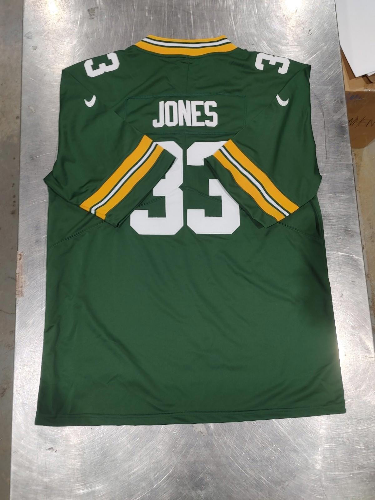 Excellent Condition NFL 33 Aaron Jones Nike XL Jersey Green Bay Packers