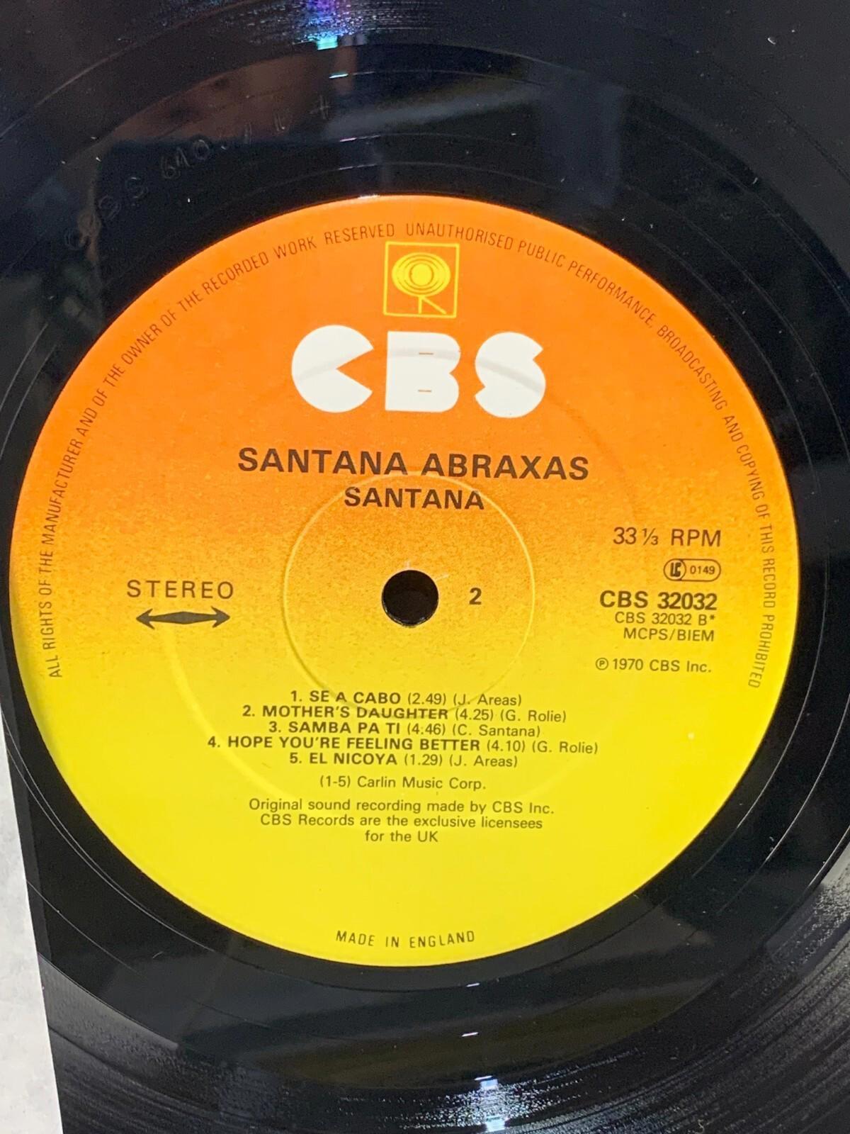 Santana | LP | Abraxas ... Vinyl