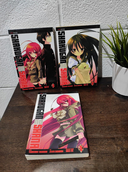 Shakugan No Shana 1-3 Yashichiro Takahashi Ayato Sasakura English Viz Manga