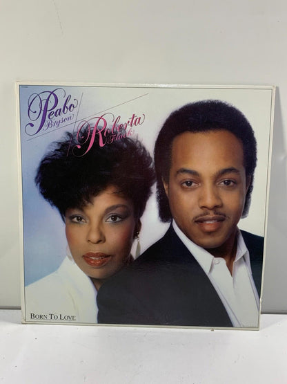 Peabo Bryson & Roberta Flack -Born To Love LP-33 Rpm vinyl LP Record Album