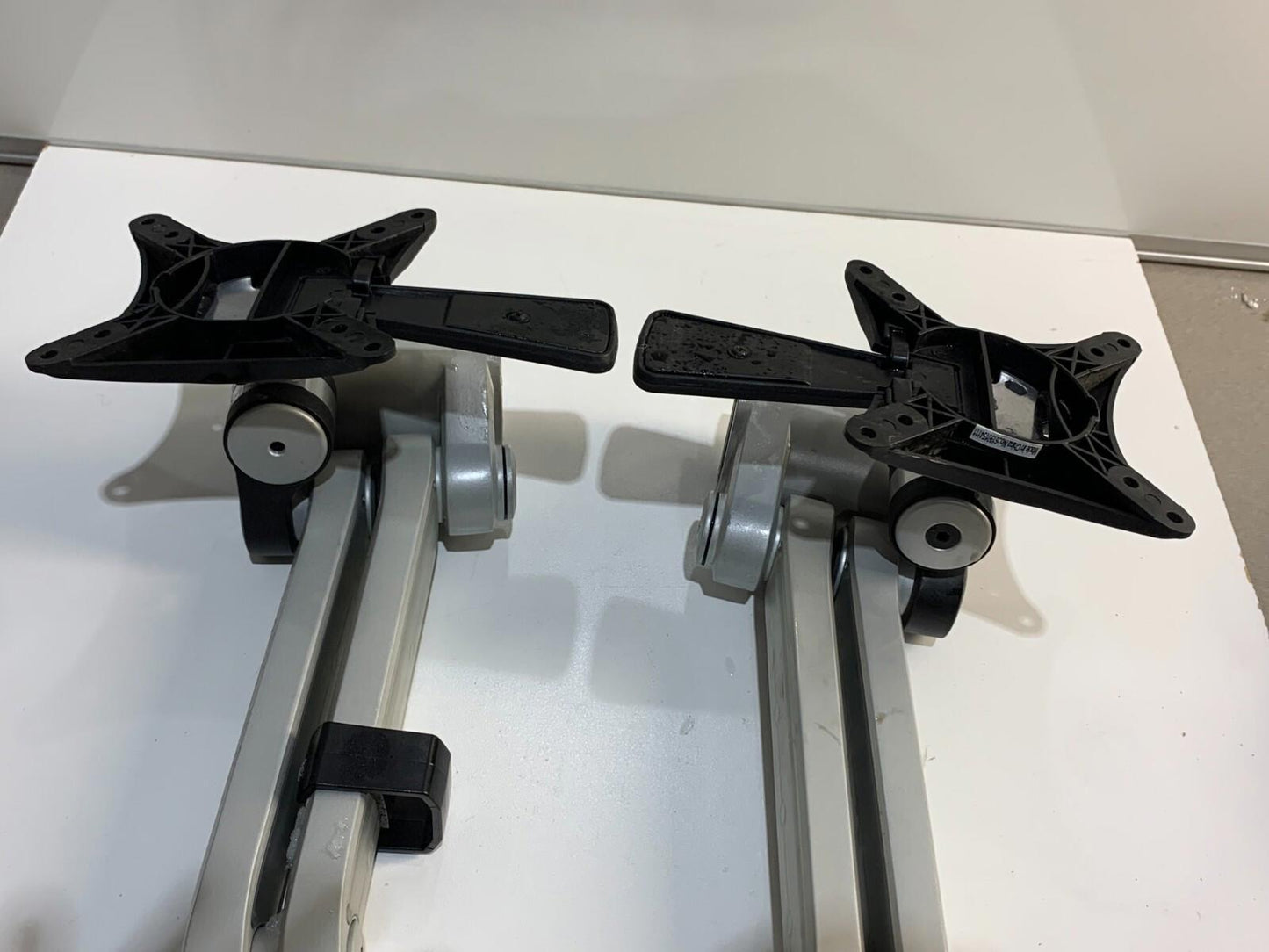 Colebrook Bosson Saunders Wishbone Dual Monitor Arm.