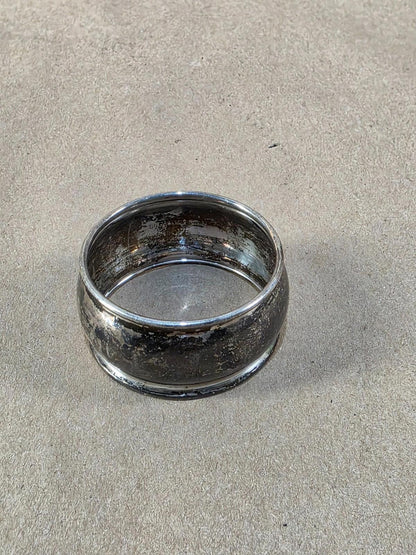 Vintage Birks Sterling Silver Napkin Ring Antique Art Deco 1930s