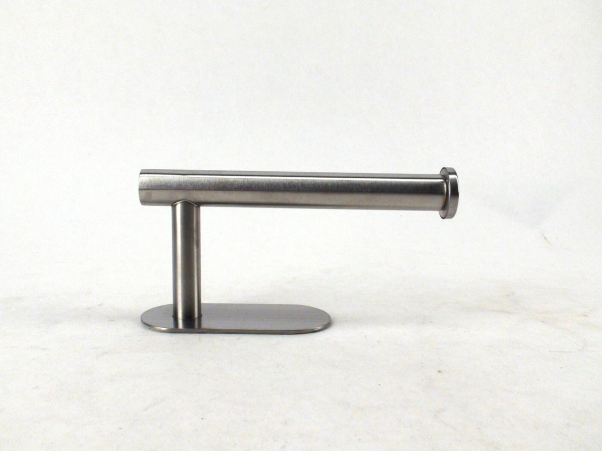 Toilet Paper Holder & 4 Towel Hooks 3M Self Adhesive SUS 304 - Stainless - New