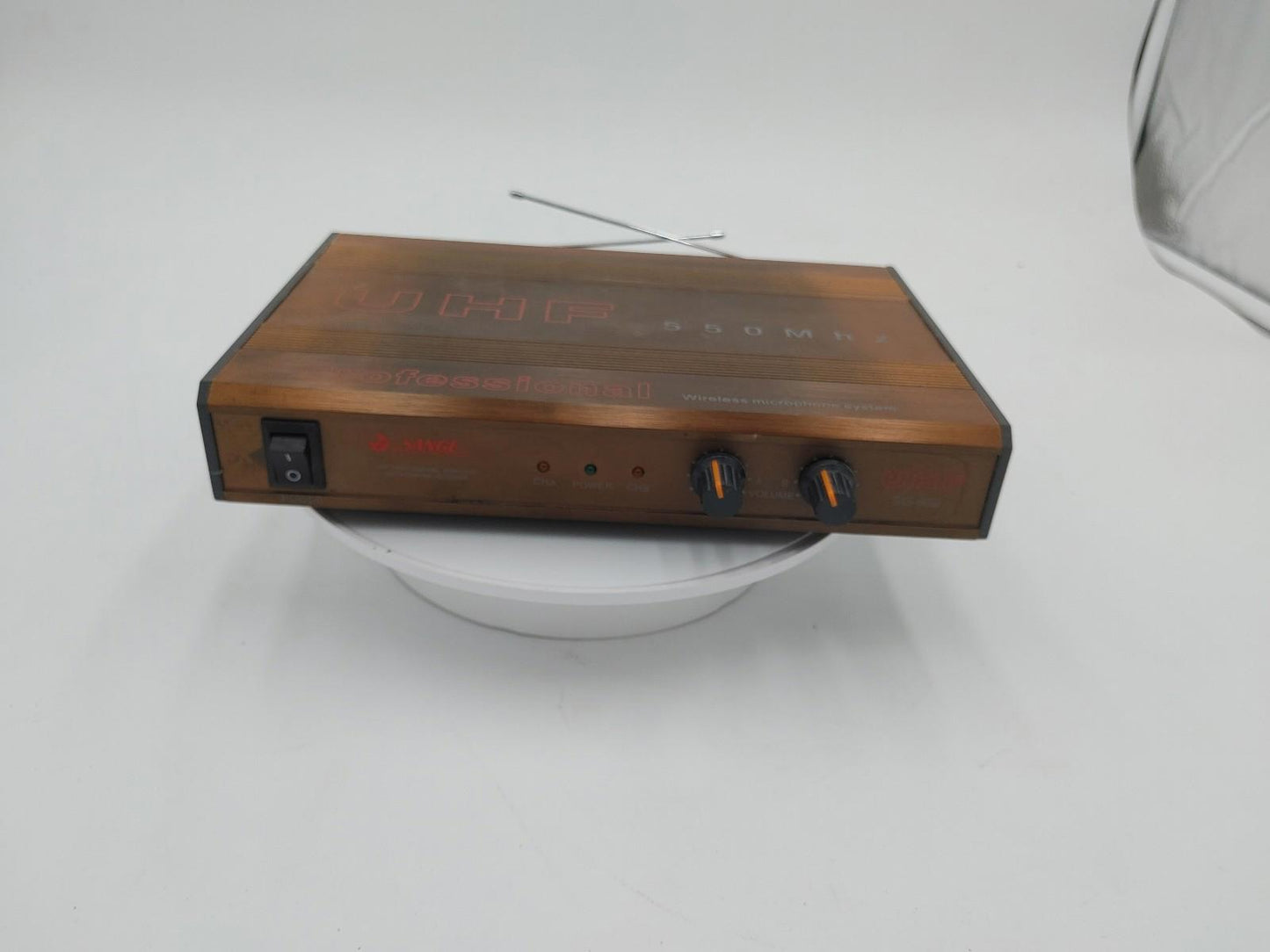 Excellent Condition Sange Electronics El UHF 550MHz Wireless Microphone System