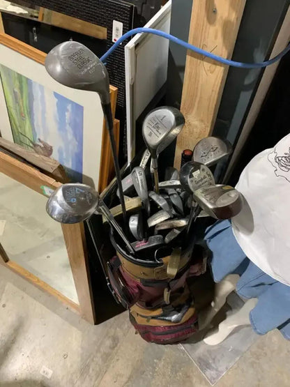 Assorted Golf Club Set with Bag