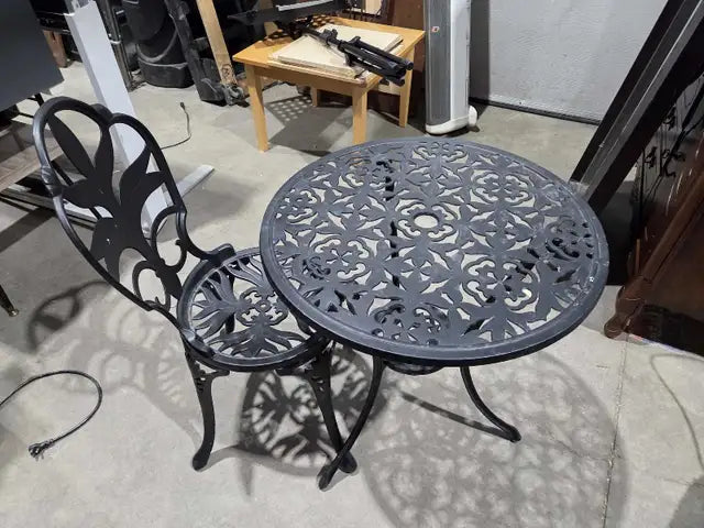 Cast Iron Bistro Set