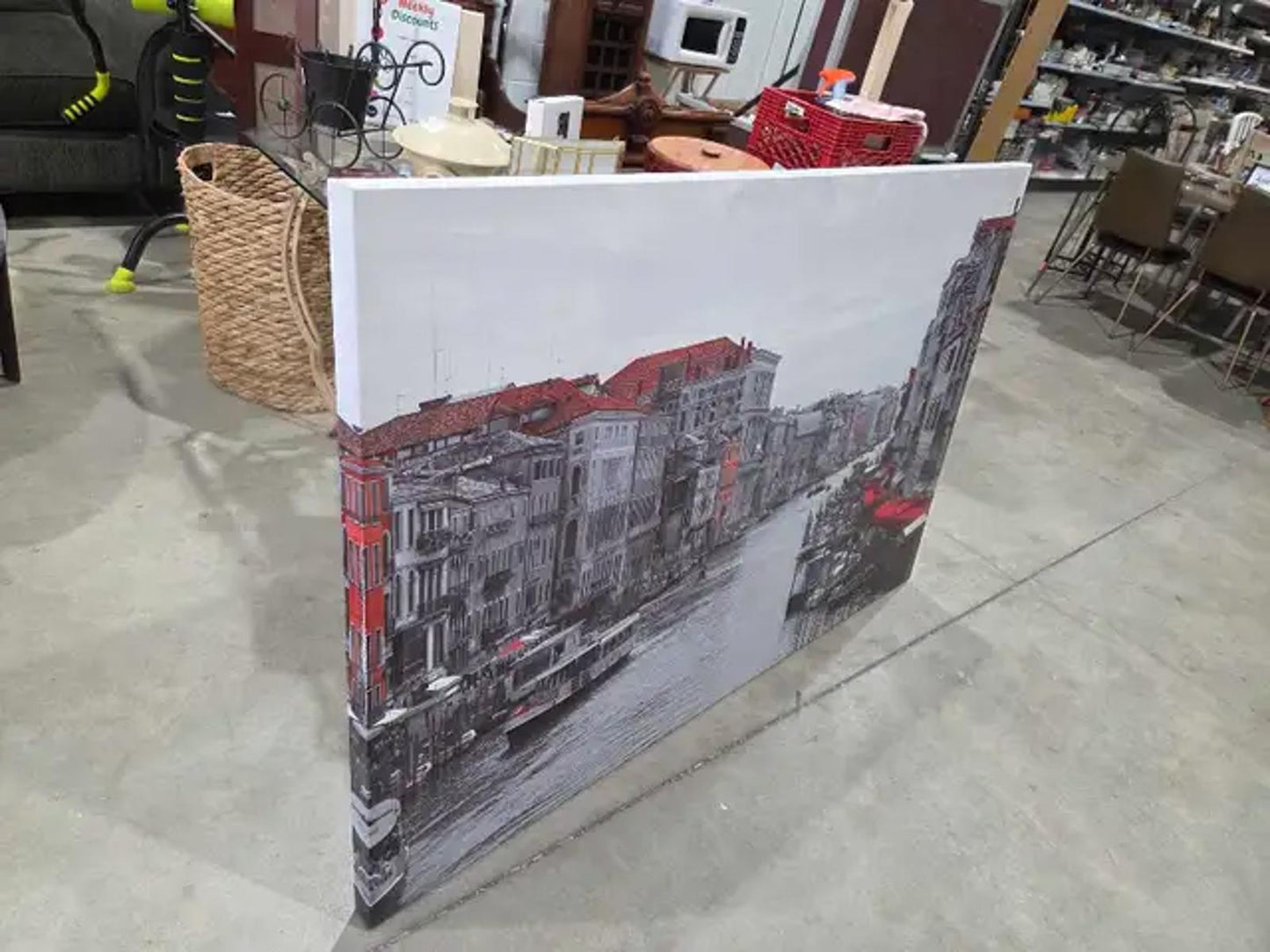 Huge HomeSense Venice Canvas Print