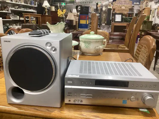 Sony STR-K870P Receiver and SA-WMSP87 Subwoofer - Set of 2