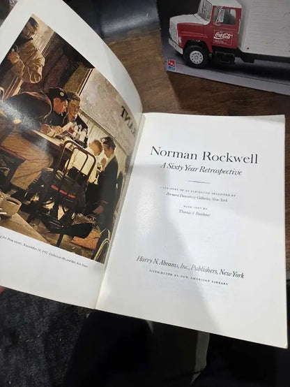 Norman Rockwell "A 60 Year Retrospective" Book