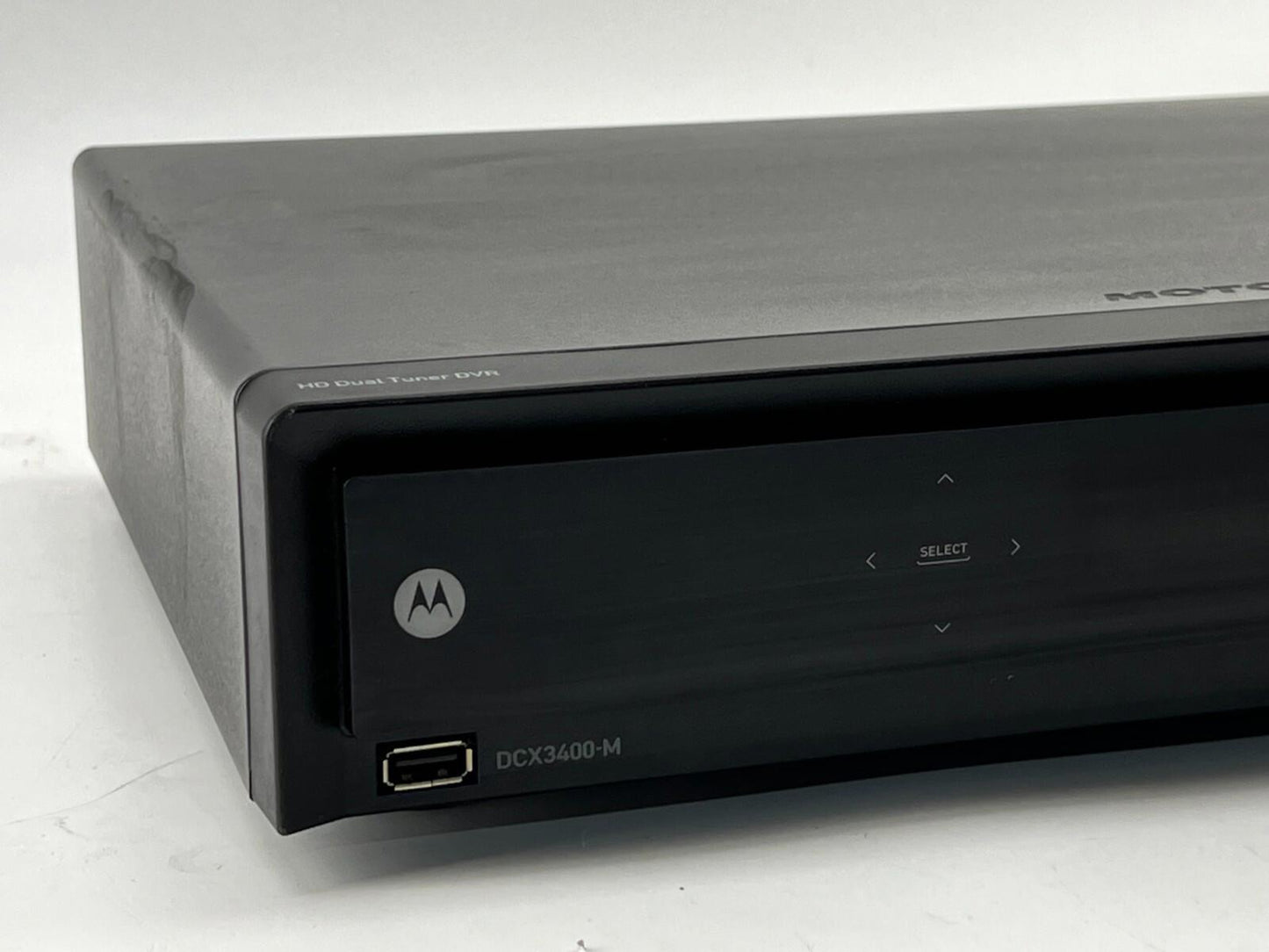 GOOD CONDITION Motorola DCX3400 HD Dual Tuner DVR Black Untested