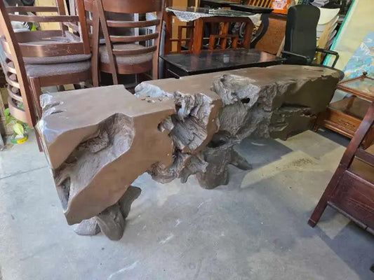 Philips Collection - Freeform Resin Cast Console Table