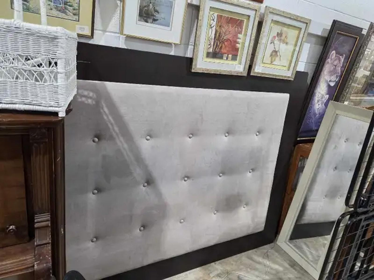 Huge Queen Padded/Wooden Headboard