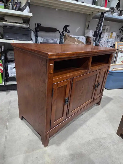 Ashley Signature Oak TV Stand
