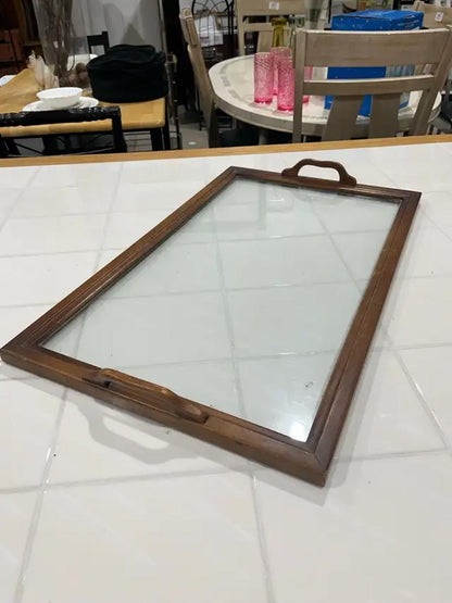 Large Glass Table Tray