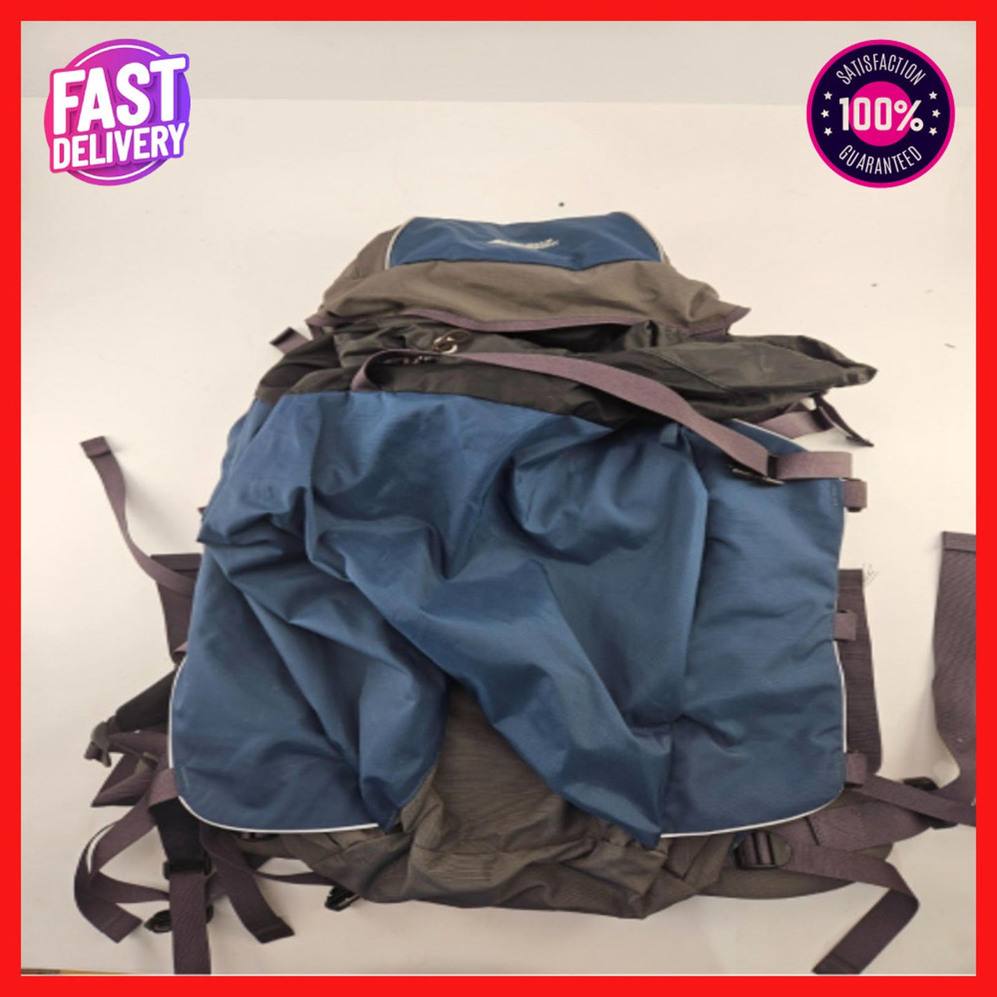 MEC Compression Hiking Bag 40L Blue