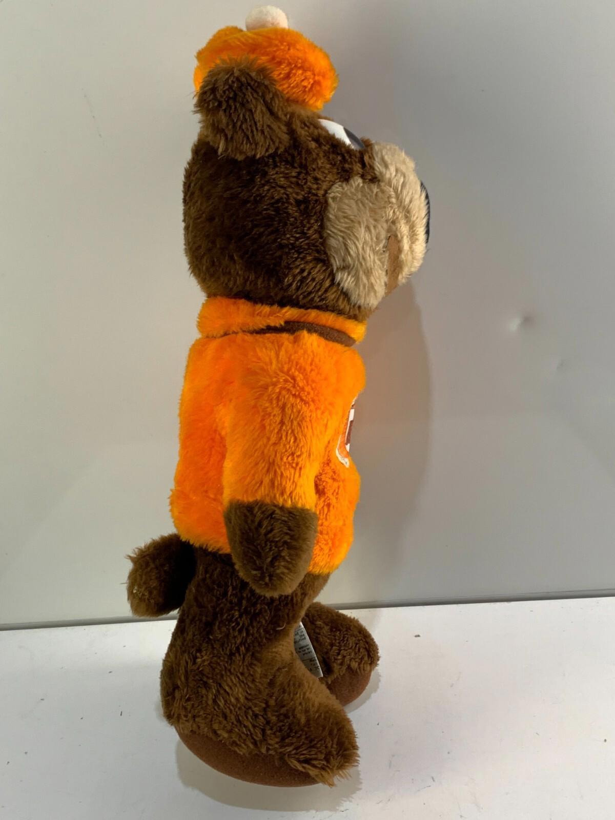VINTAGE A & W Bear Plush toy Stuffed Animal Root Beer 1970's felt mouth