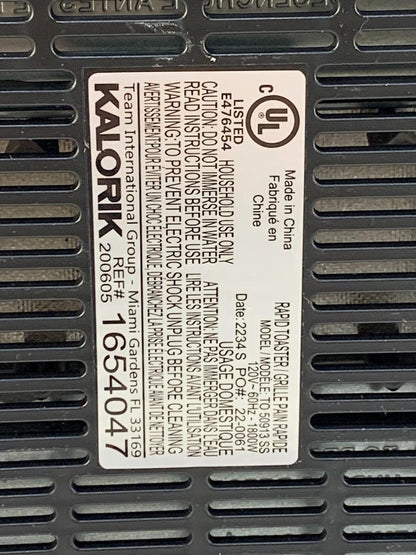 KALORIK - 4-Slice Digital Toaster