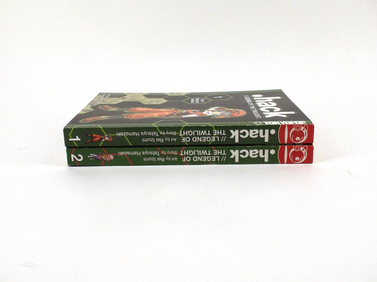 Dot Hack .hack Legend Of The Twilight Manga LOT Tomes 1 & 2 - Tokyo Pop