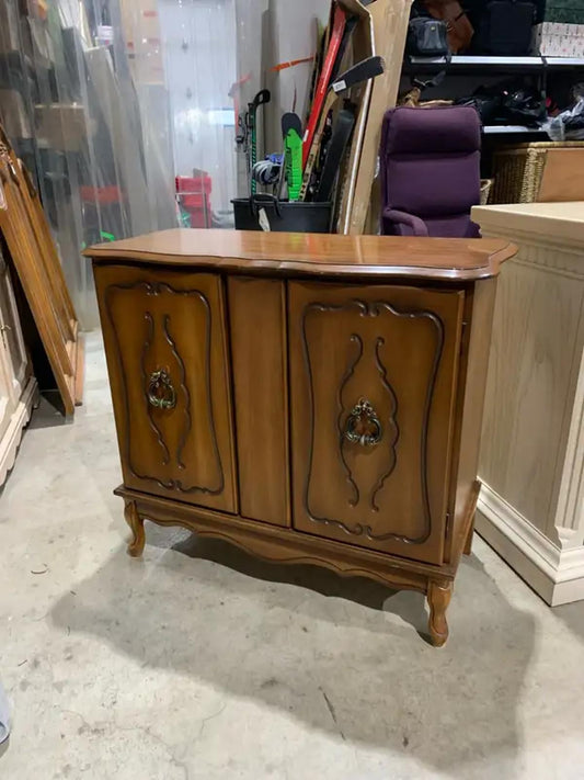 Vintage Wooden Cabinet with drawer