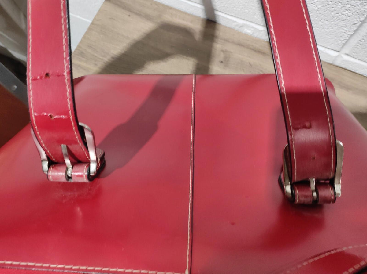 Jack Georges Milano Collection Madison Avenue Business Tote Cognac