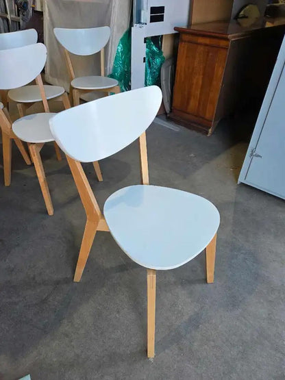 IKEA NORDMYRA Stackable Dining Chairs (5)