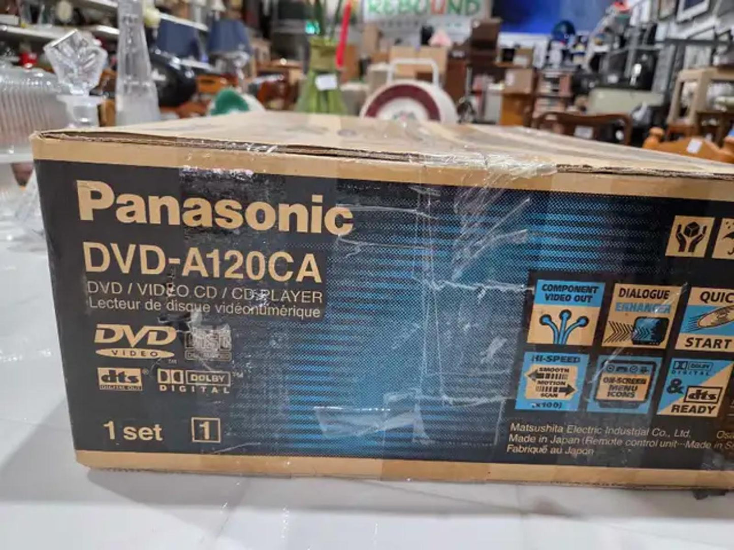 New! Panasonic DVD-A120CA Player