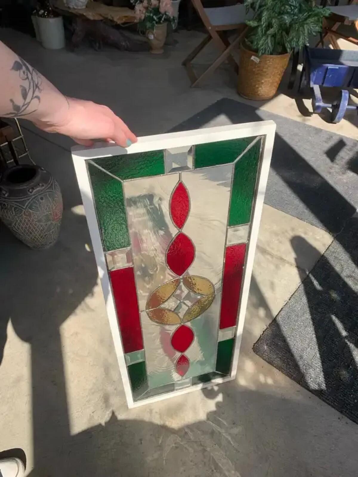 Stained Glass Panel - 2 available