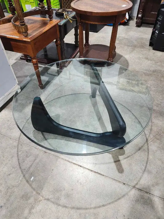 Glass Noguchi Coffee Table
