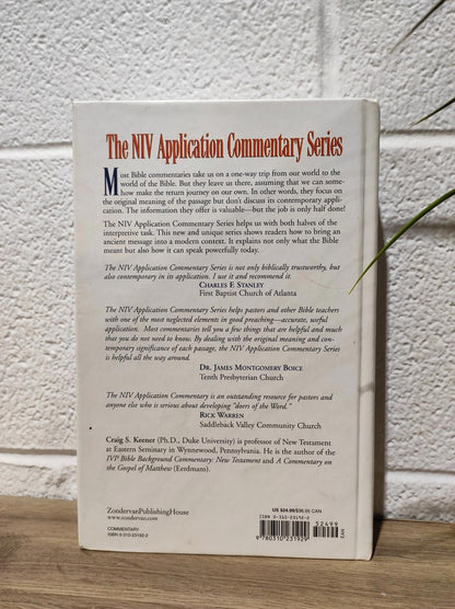 Revelation NIV Application Commentary by Craig S. Keener (2000, Hardcover)