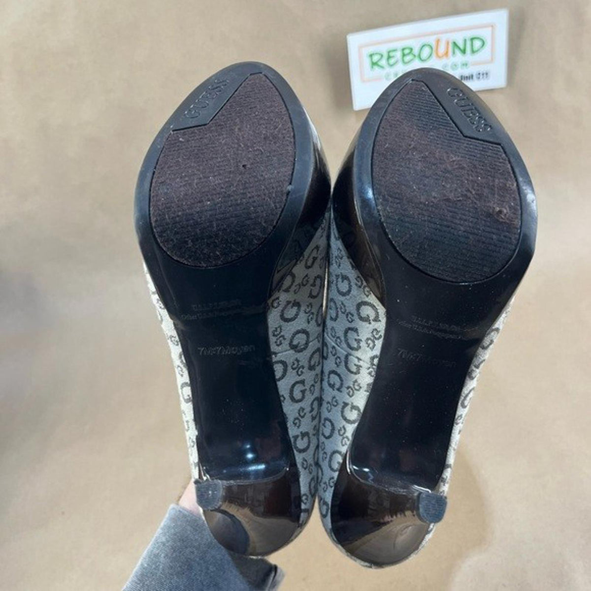 Vintage Guess Monogram High Heels (Women’s Size US 7)