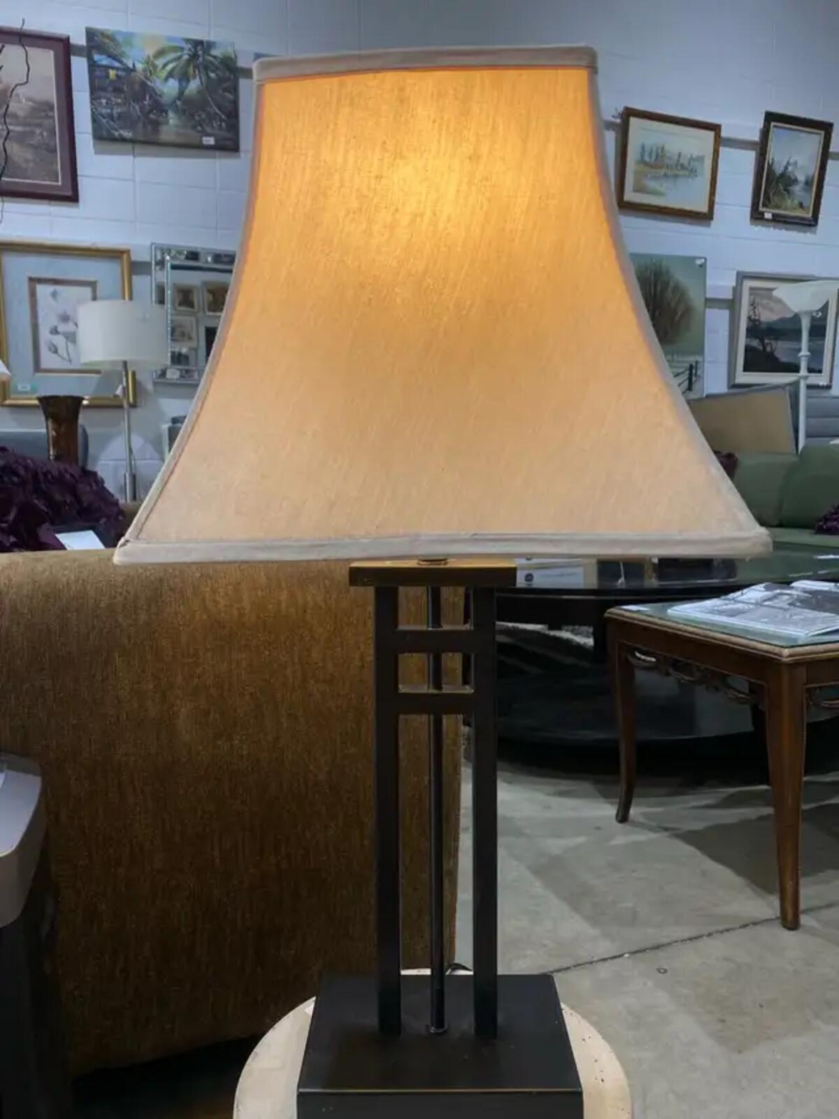 Black Base Table Lamp