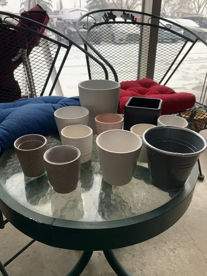 Various Flower Pots - individually priced