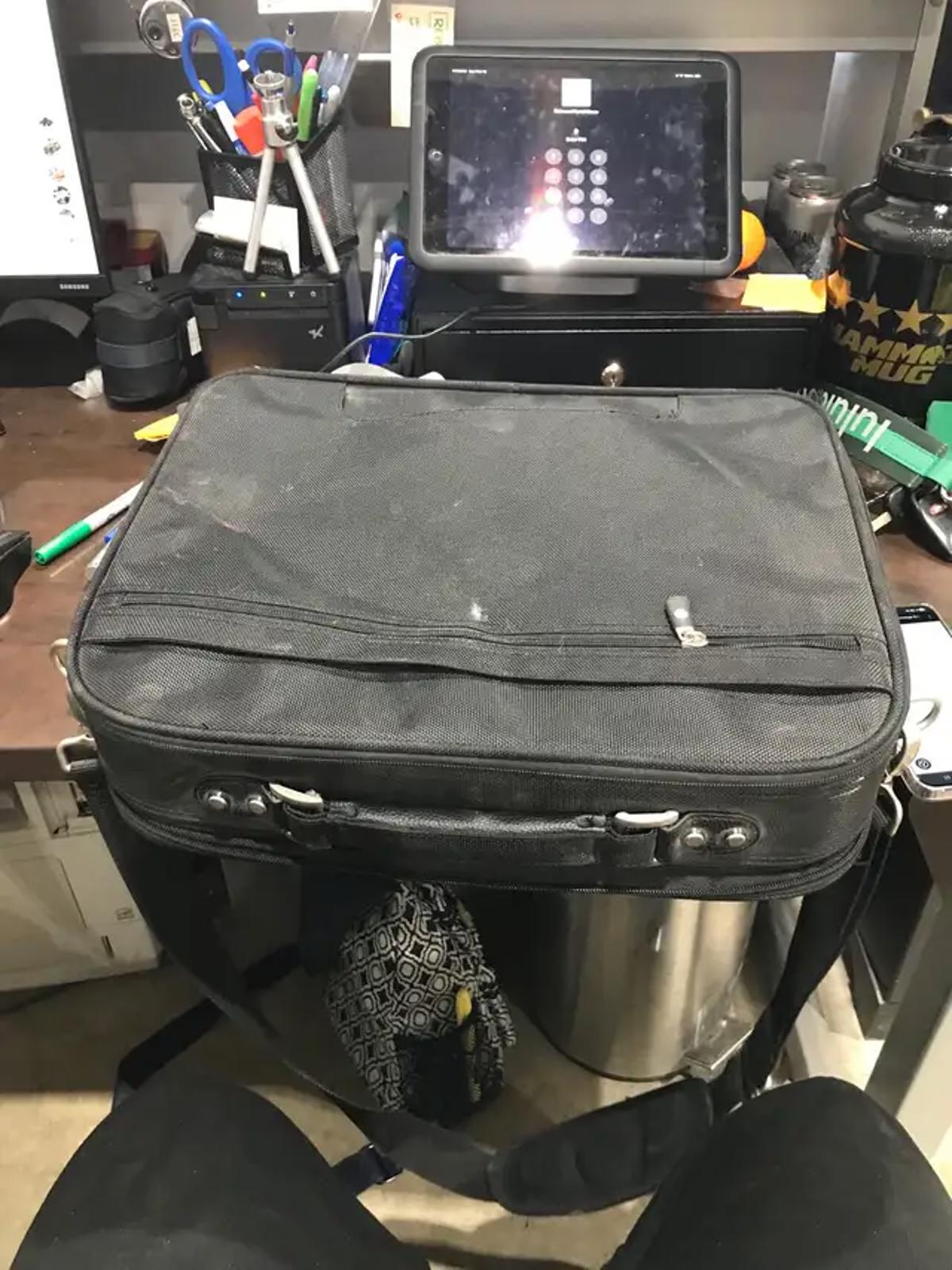 Black Dell Laptop Bag