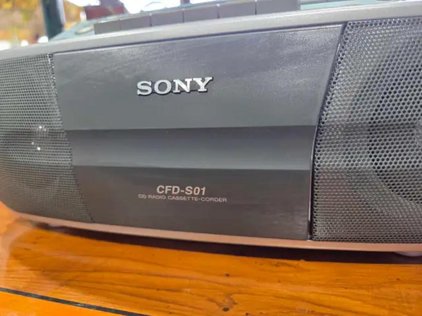 Sony CFD-S01 CD/Cassette/Radio Boombox