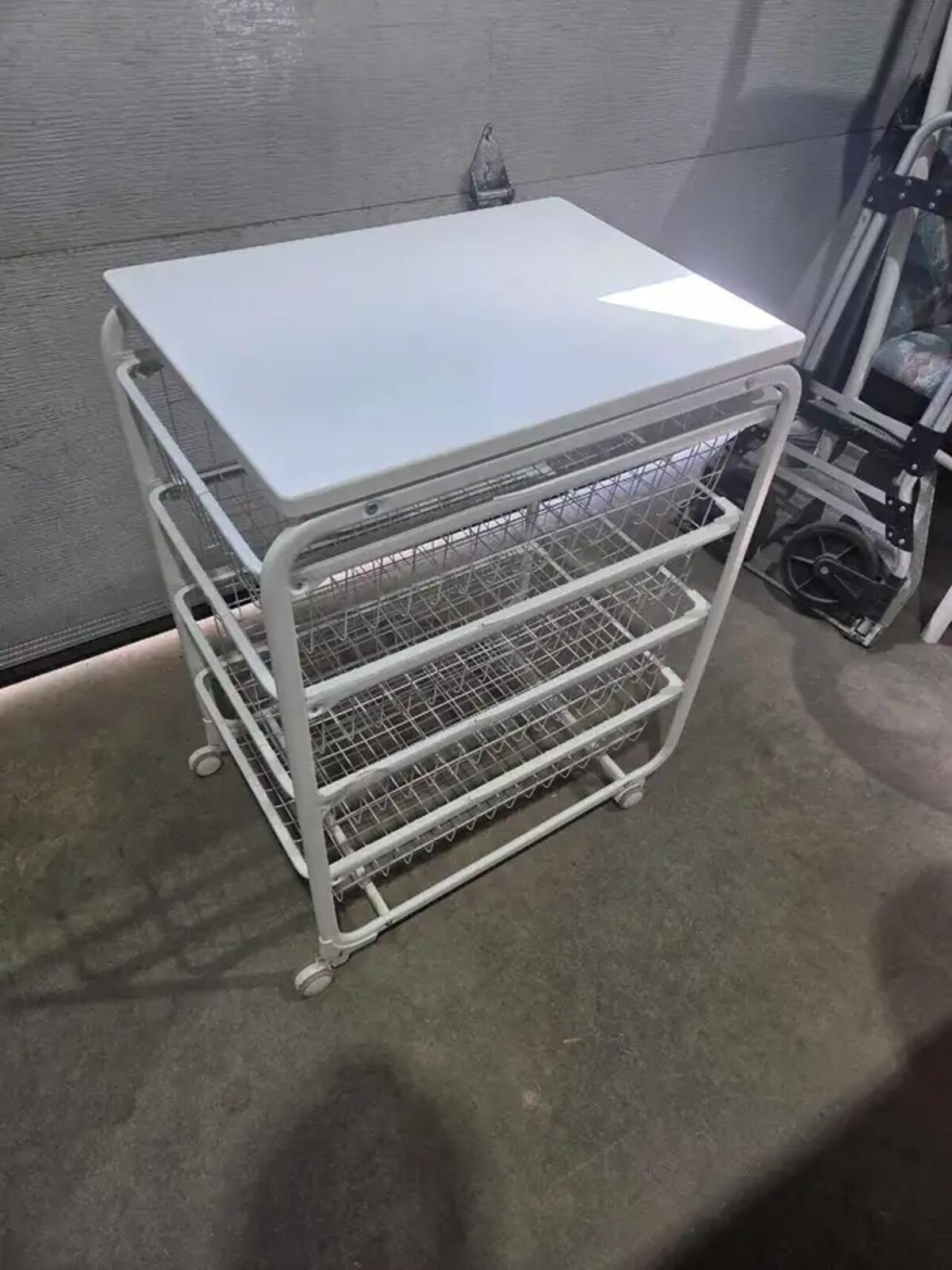 IKEA Algot Basket Storage Cart