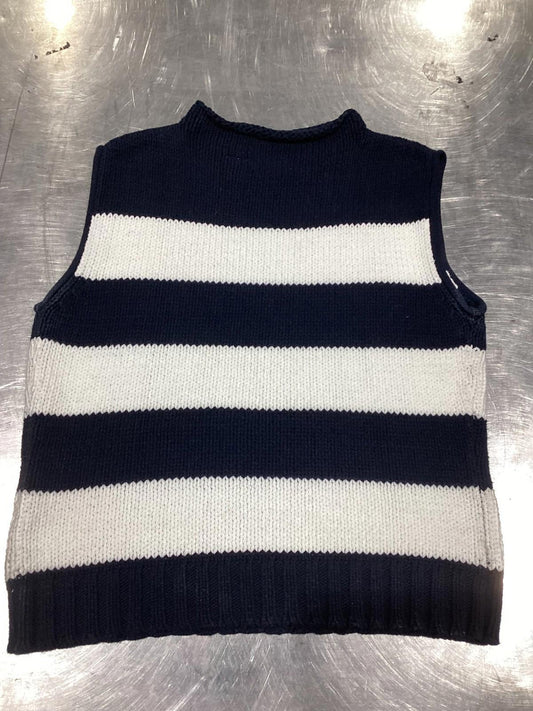 Knit Striped Vest For Womens