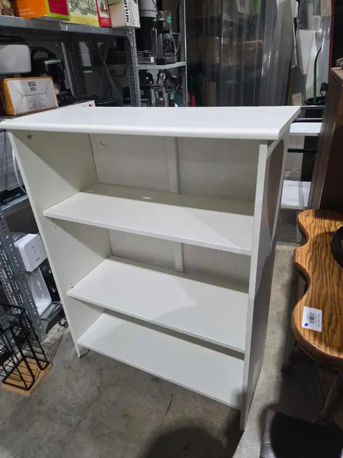 White Ikea Billy Bookcase