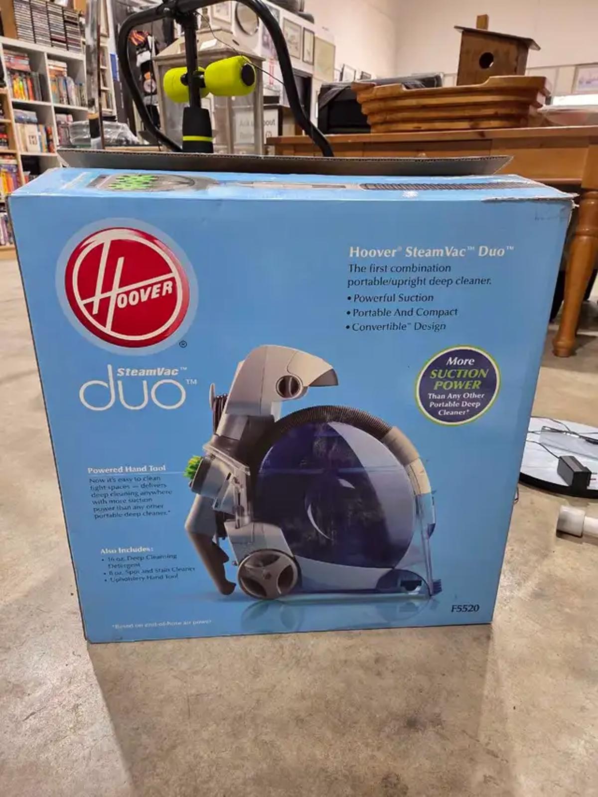 New! Hoover SteamVac Duo